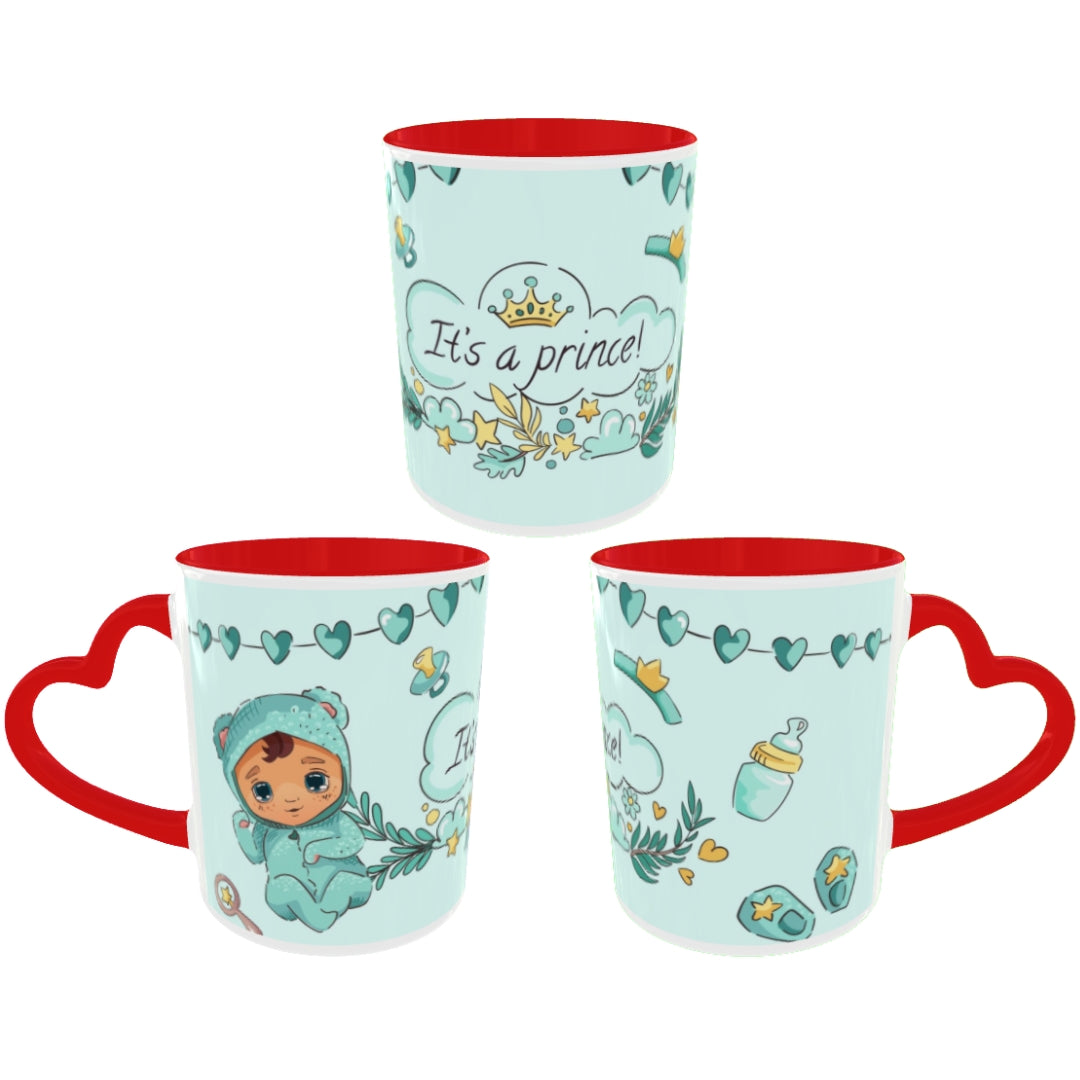 Customized Coffee Mugs For Little Baby in Red