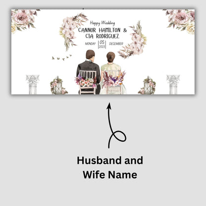 Customized Coffee Mugs in red ( Wedding Gift For Couple )