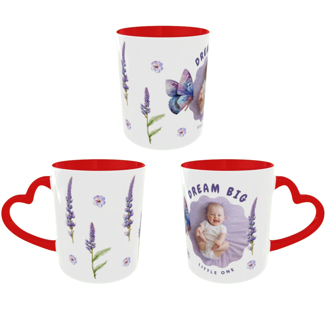 Customized Coffee Mugs For Little Baby in Red