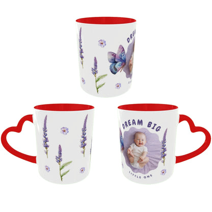 Customized Coffee Mugs For Little Baby in Red