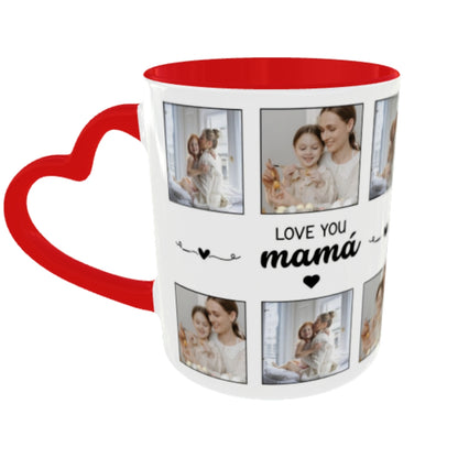 Customized Coffee Mugs For mother in Red ( Special for Mother )