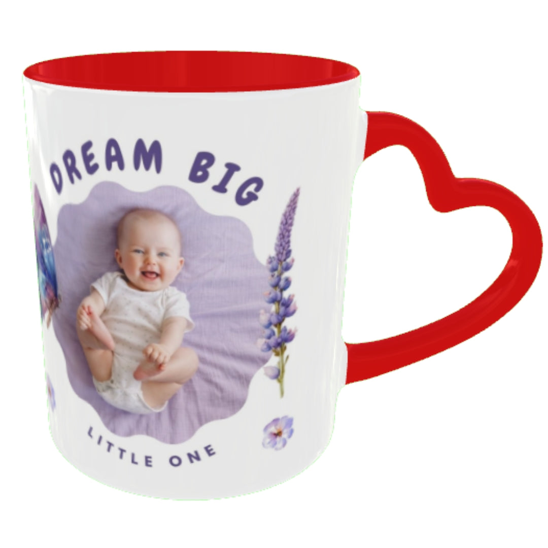 Customized Coffee Mugs For Little Baby in Red