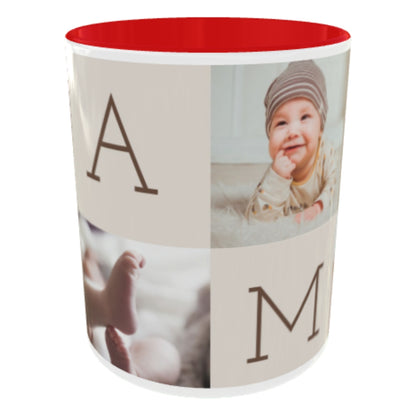 Customized Coffee Mugs For Little Baby in Red