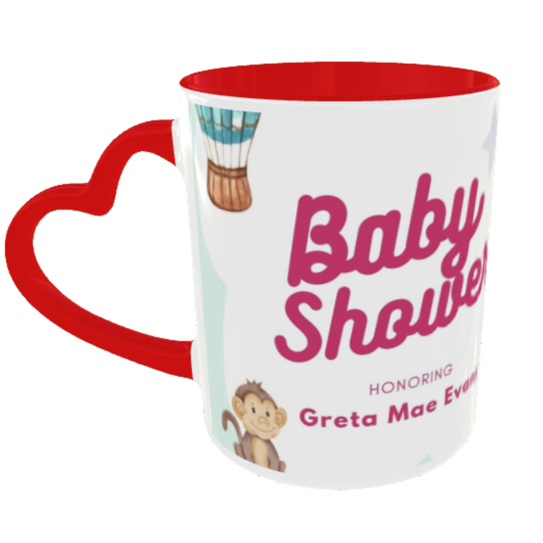 Customized Coffee Mugs For Little Baby in Red
