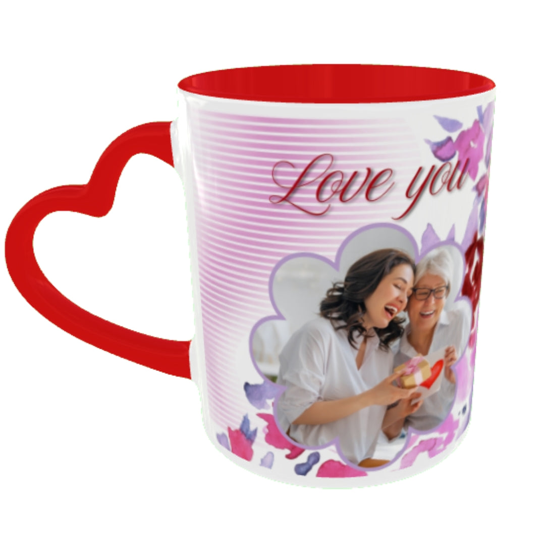 Customized Coffee Mugs For Birthday in Red