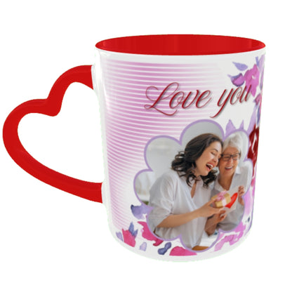 Customized Coffee Mugs For Birthday in Red