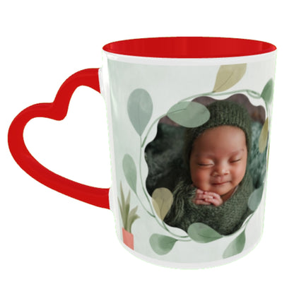 Customized Coffee Mugs For Little Baby in Red