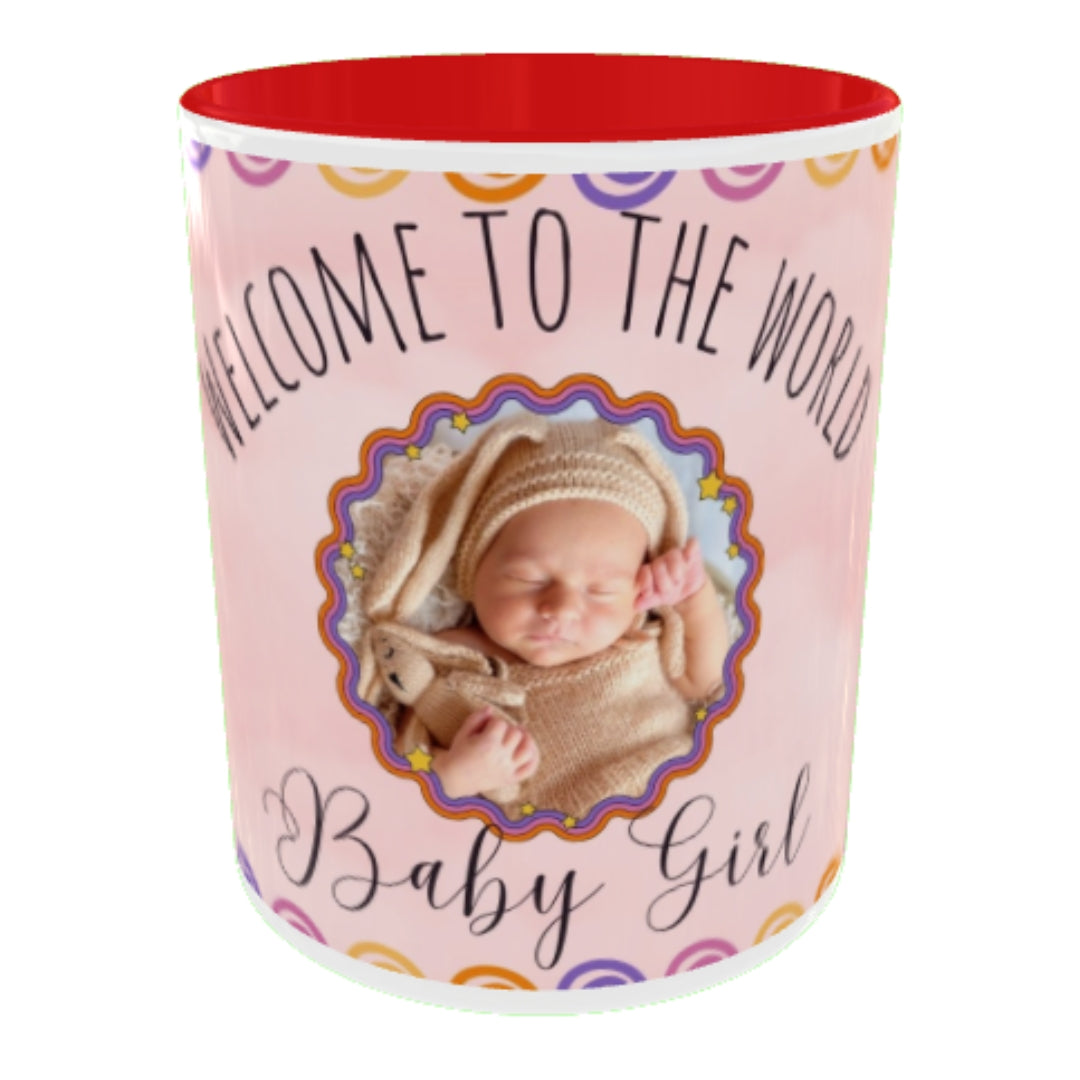 Customized Coffee Mugs For Little Baby in Red